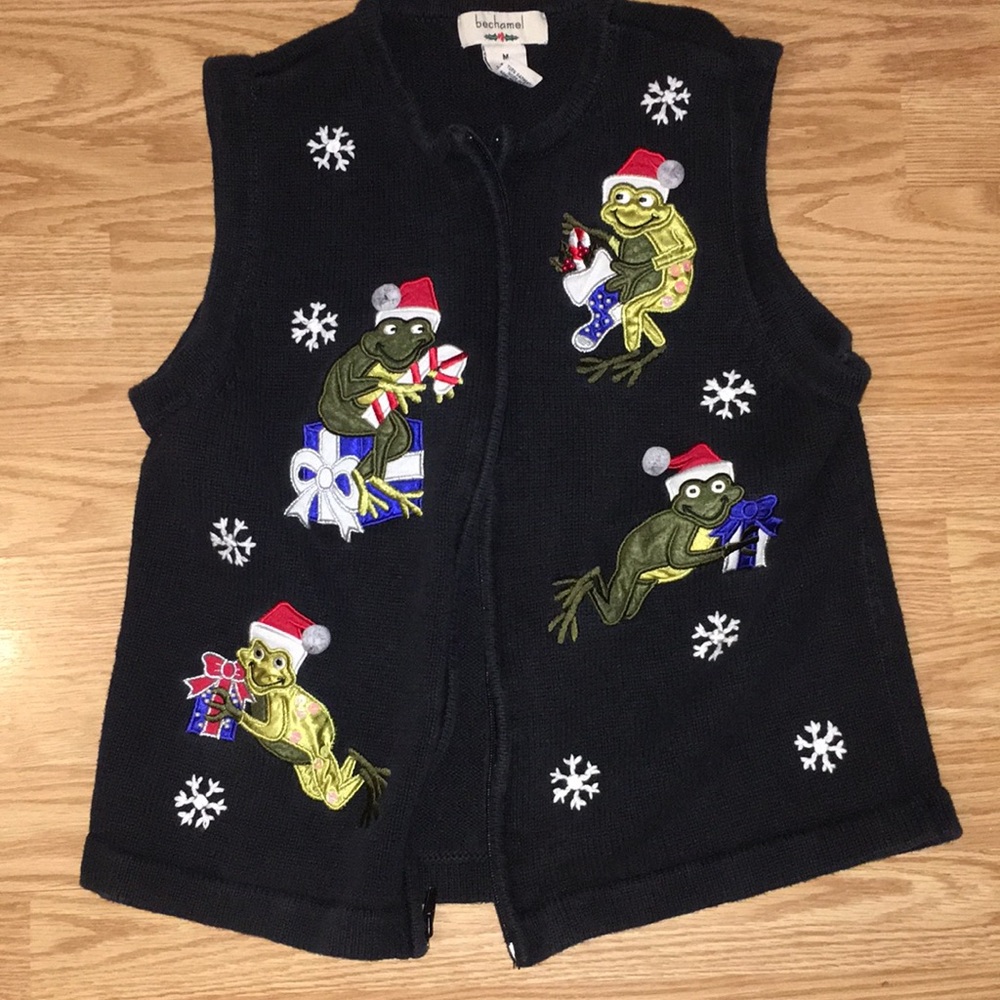 Ugly Christmas sweater vest